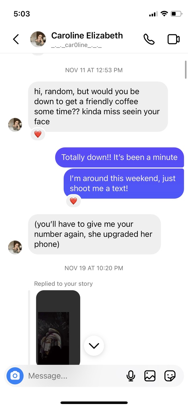 Photo placeholder for 'Sliding into DMs'