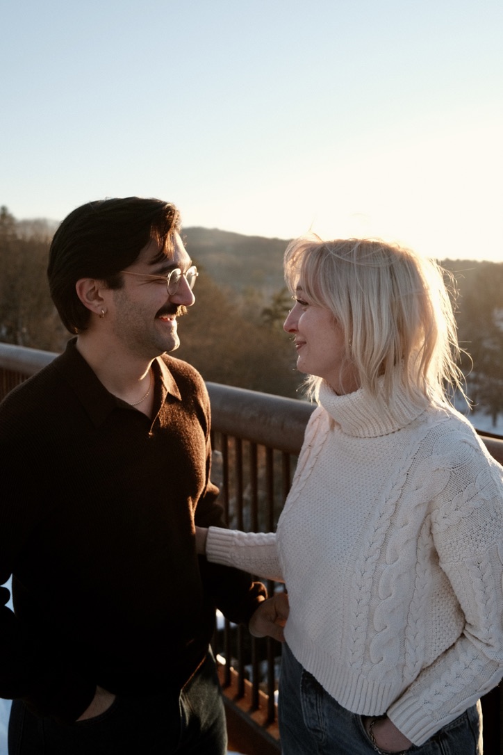 Joe and Caroline — wedding hero image